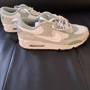 Nike Air White and Gray Sneakers